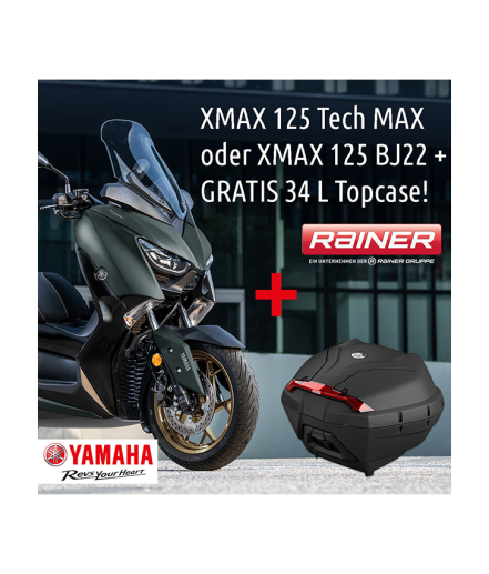 Yamaha XMAX125 Topcase Aktion